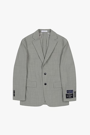 LJS11194 라이트그린 테일러핏 투톤 언컨 수트 자켓
