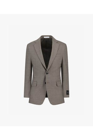 LJW11221 베이지 슬림핏 투톤 수트 자켓