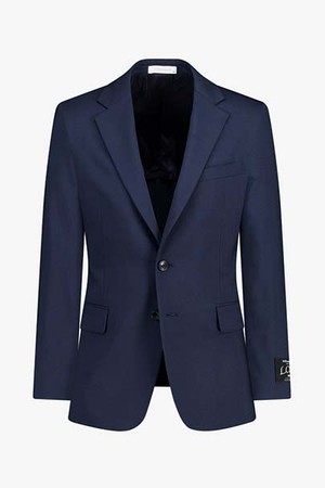 LKS11373 SMAL LINE 다크네이비 슬림핏 노치트라펠 투버튼 수트