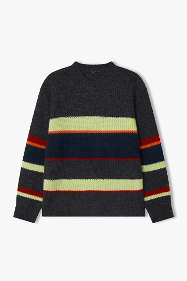 [25FW] LLW51630 멜란지그레이 스트라이프 라운드넥 니트는 부드러운 촉감의 두꺼운 겨울 니트입니다. 멜란지그레이 컬러에 베이직한 스타일의 스트라이프 패턴이 적용되어 클래식, 미니멀, 캐주얼 등 다양한 스타일에 활용하기 좋습니다. 아크릴, 나일론, 울, 폴리우레탄 혼방 소재로 제작되었으며, 레귤러핏 라운드넥 디자인과 긴 소매 기장으로 편안한 착용감을 선사합니다. 일상복으로 활용하기 좋은 아이템입니다.
