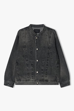 [25SS] LLB22502 흑청 베이스볼 디테일 셔켓