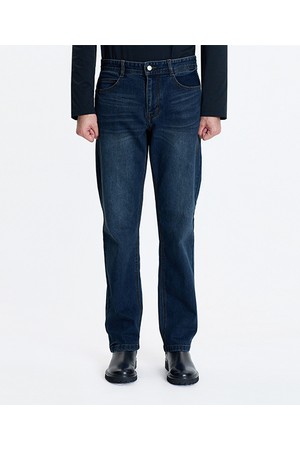 [25FW] LLF23670 블루 세미슬림핏 데님 팬츠