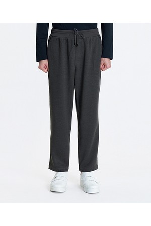 [25FW] LLF23662 차콜 와이드 배기핏 스트링 팬츠