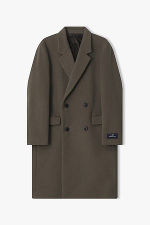 [25FW] LLW21625 카키 캐시미어블랜드 더블 코트