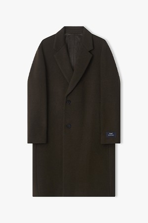 [25FW] LLW21623 브라운 캐시미어블랜드 반더블 싱글 코트