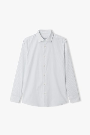 [26SS] LMS31785 블루 스트라이프 비즈니스 셔츠