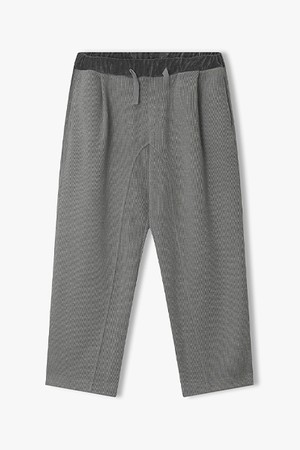 [26SS] LMS23760 멜란지그레이 니트 텍스쳐 스웨트 팬츠