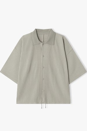 [26SS] LMM32752 베이지 플리츠 하프 셔켓