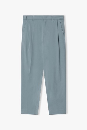 [26SS] LMM23703 블루 테이퍼드핏 원턱 히든밴딩 팬츠