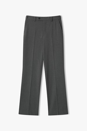 [26SS] LMS23721 차콜 세미 와이드핏 히든밴딩 팬츠