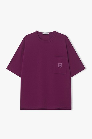 [26SS] LMM41786 마젠타 세미오버핏 반팔 티셔츠