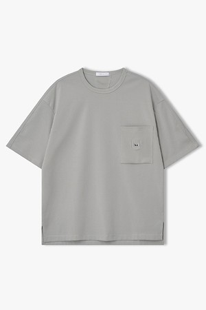 [리버클래시][26SS] LMM41785 그레이 세미오버핏 반팔 티셔츠