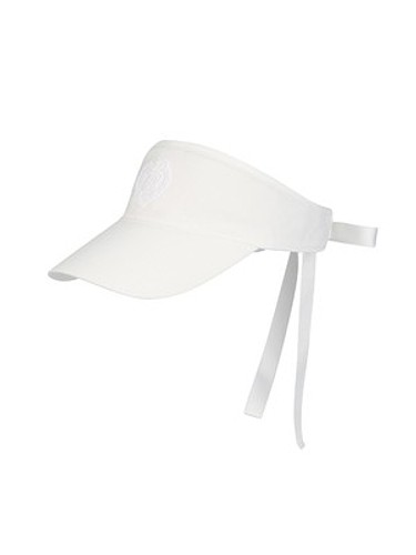NEW HEART LOGO SATIN RIBBON SUN VISOR-a