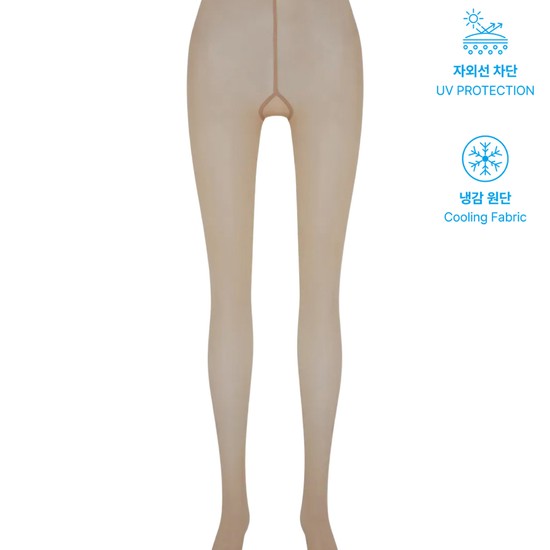 [냉감/자외선차단] UV Breeze stocking (15D)