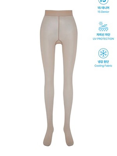 [냉감/자외선차단] UV Breeze stocking (15D)-a