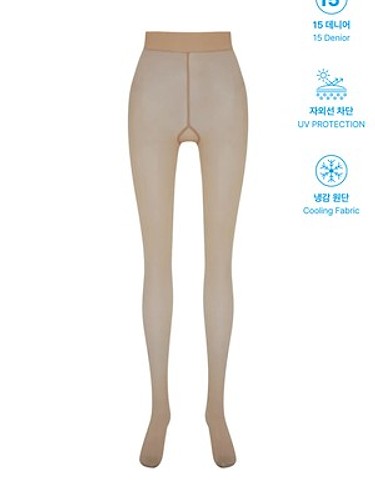 [냉감/자외선차단] UV Breeze stocking (15D)-a