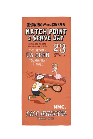 NMC 테니스타올 매치포인트_PINK-a