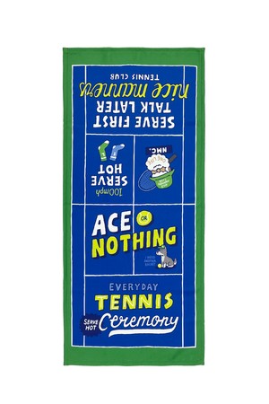 NMC 테니스타올 테니스코트_BLUE-a