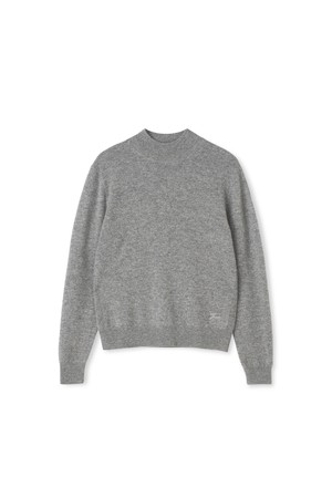 [남녀공용] 캐시미어 에센셜 블렌드 모크넥 그레이