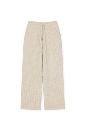 [남녀공용] 로이 부클 드로스트링 팬츠 아이보리