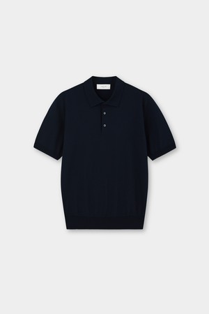 [남녀공용] 코튼 썸머 에센셜 폴로넥 네이비 (Dry touch)