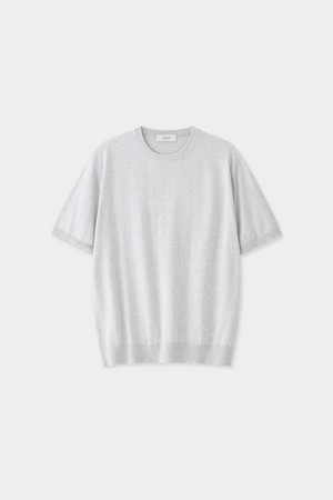 [남녀공용] 코튼 썸머 에센셜 라운드넥 멜란지그레이 (Dry touch)