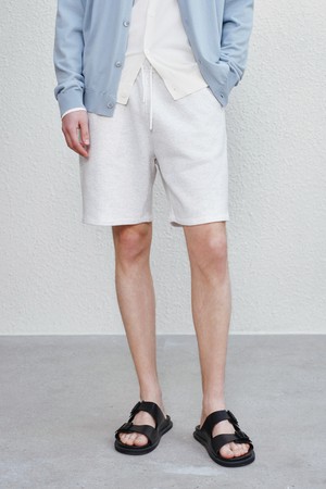 레오 드로스트링 쇼츠 라이트그레이