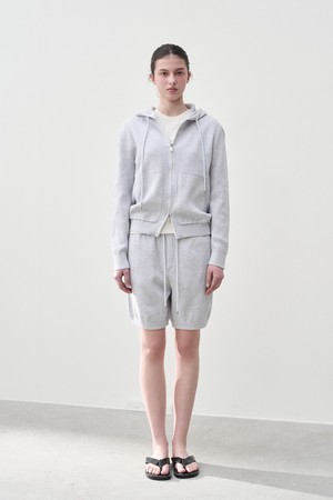 [우먼] 아지오 라이트 니트 쇼츠 그레이