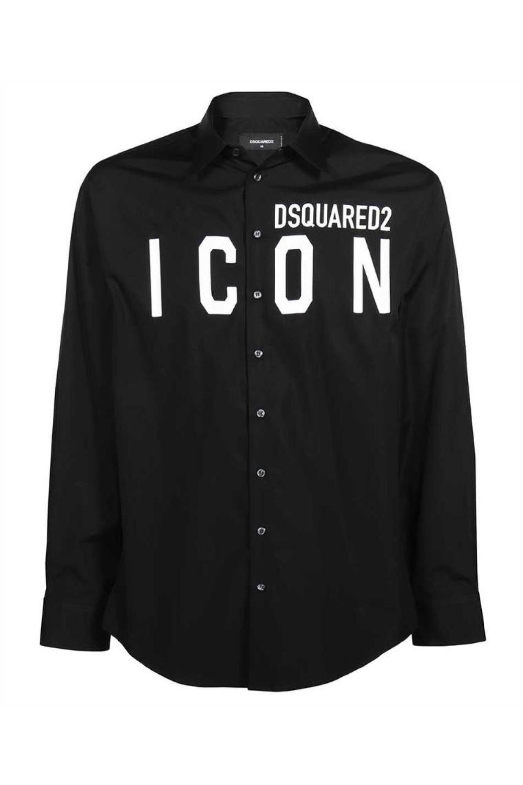 디스퀘어드2 남성 셔츠 Dsquared2 S79DL0026 S36275 ICON DROP Shirt Black_Dsquared2