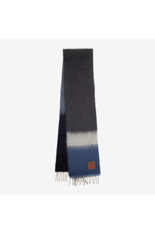 LOEWE - 기타소품 - 로에베 남성 스카프 Loewe Wool And Mohair Stripe Scarf NB25