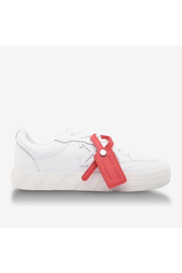 OFF-WHITE - 반팔티셔츠 - 오프화이트 남성 스니커즈 Off-White Low Vulcanised Sneaker N25