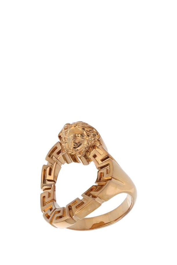 VERSACE - 반지 - 베르사체 여성 반지 Greek motif   Medusa ring NB01