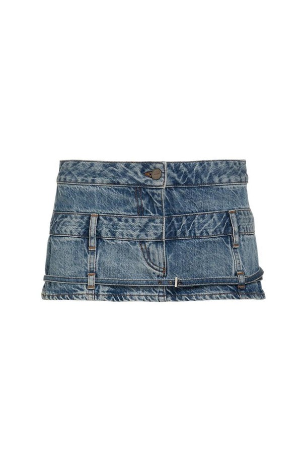 JACQUEMUS - 스커트/팬츠 - 쟈크뮈스 여성 스커트 La Mini de Nimes Criollo denim skirt NB01