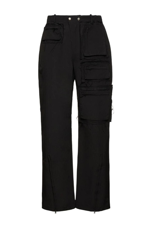 Andersson Bell - 팬츠 - 앤더슨벨 남성 카고 팬츠 Raw edge cotton blend cargo pants NB01