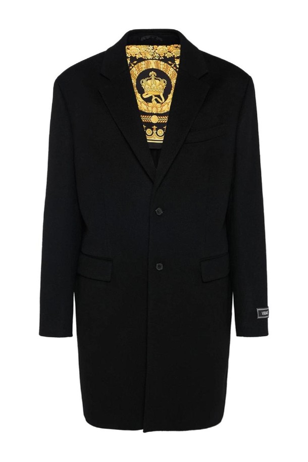 VERSACE - 코트 - 베르사체 남성 코트 Wool peacoat NB01