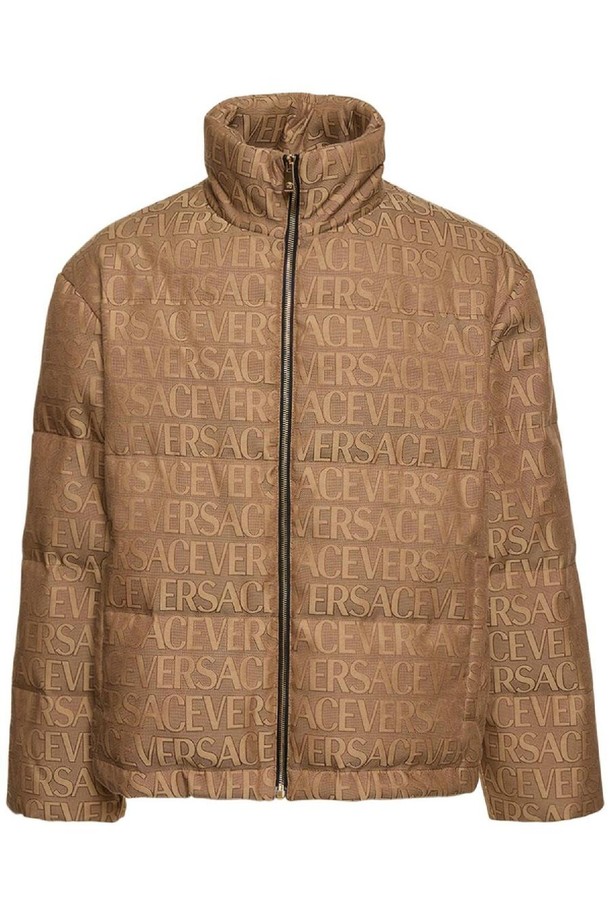 VERSACE - 다운/패딩 - 베르사체 남성 패딩 Monogram cotton blend down jacket NB01