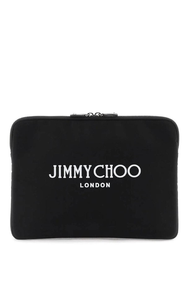 JIMMY CHOO - 클러치/파우치 - 지미추 남성 클러치백 pouch with logo NB02