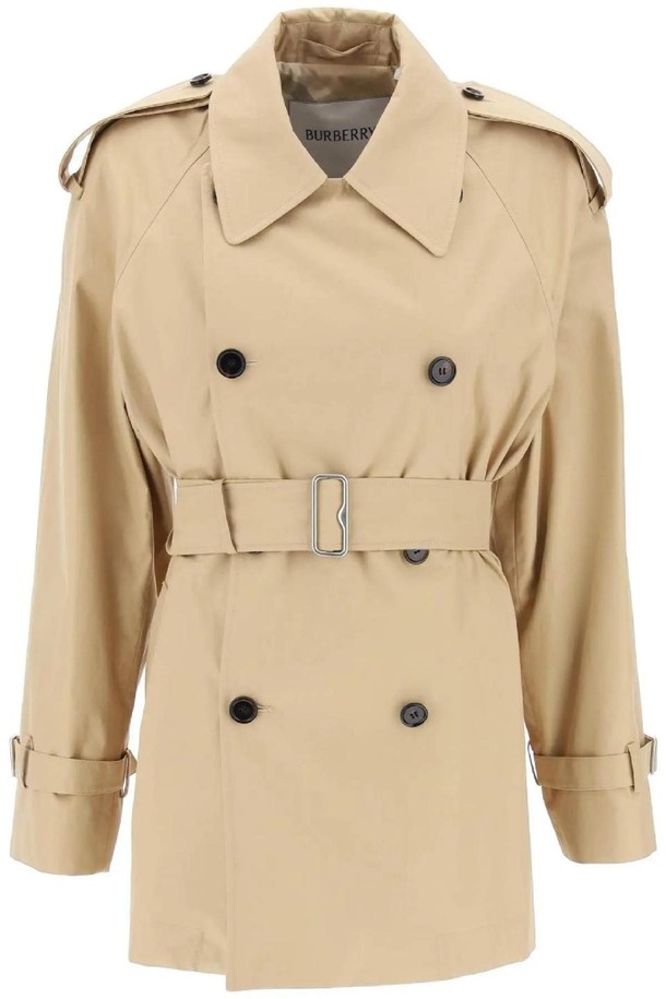 BURBERRY - 코트 - 버버리 여성 트렌치코트 double breasted midi trench coat NB02