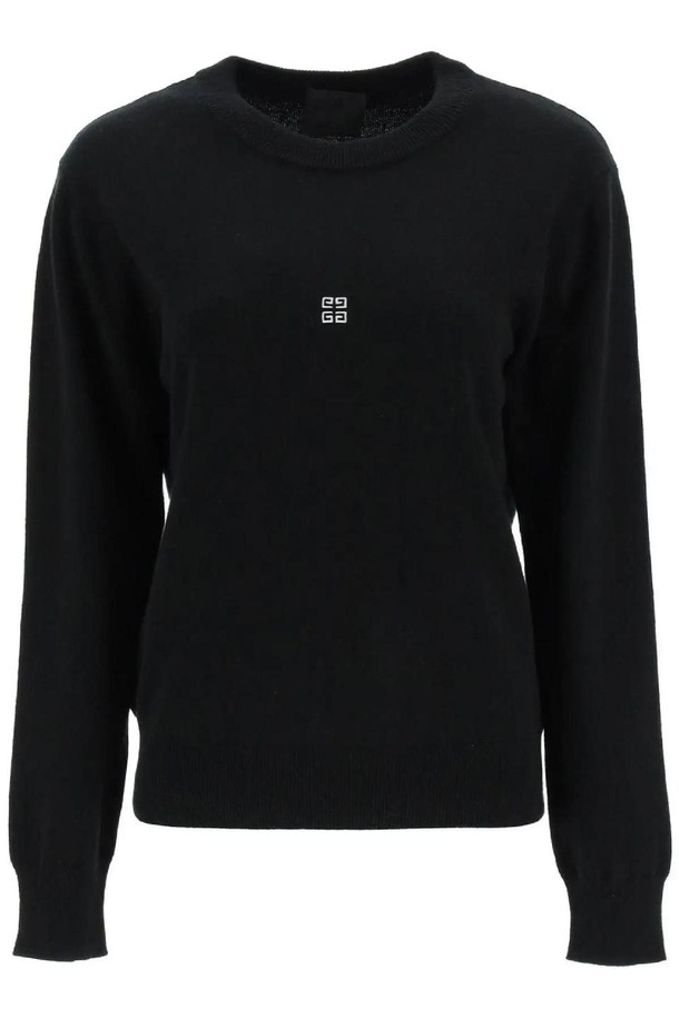 GIVENCHY - 니트/가디건 - 지방시 여성 스웨터 4g wool and cashmere sweater with back logo NB02