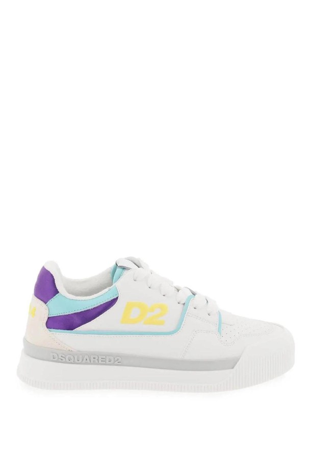 Dsquared2 - 스니커즈 - 디스퀘어드2 여성 스니커즈 smooth leather new jersey sneakers in 9 NB02