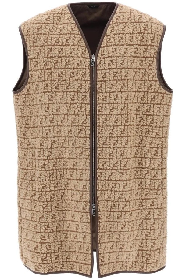 FENDI - 자켓/점퍼 - 펜디 남성 자켓 ff teddy maxi vest NB02