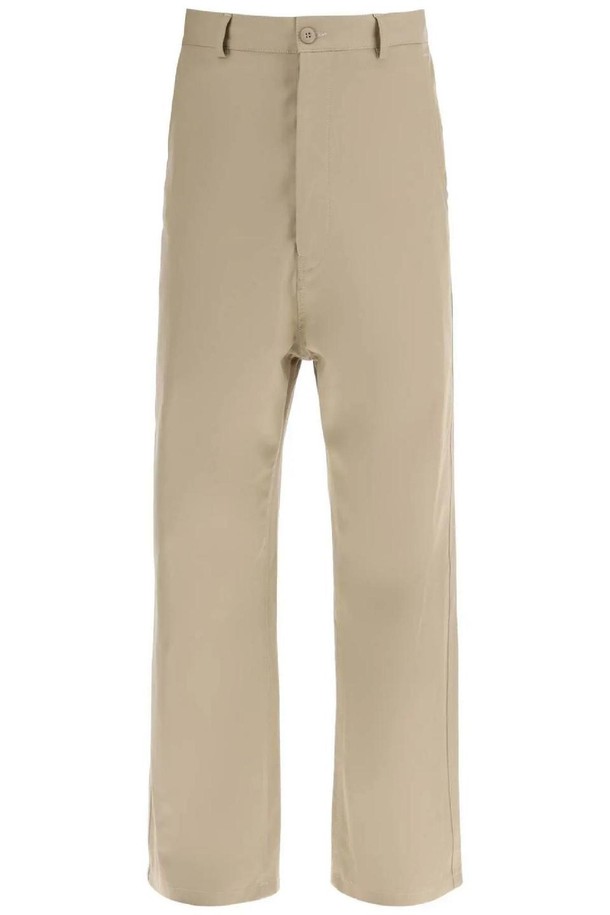 MM6 Maison Margiela - 슬랙스/수트팬츠 - 엠엠식스 메종마르지엘라 남성 바지 loose straight leg pants with a NB02