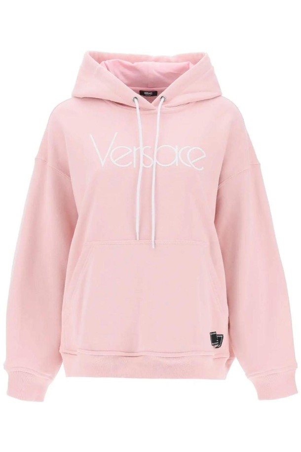 VERSACE - 긴팔티셔츠 - 베르사체 여성 맨투맨 후드 hoodie with 1978 re edition logo NB02