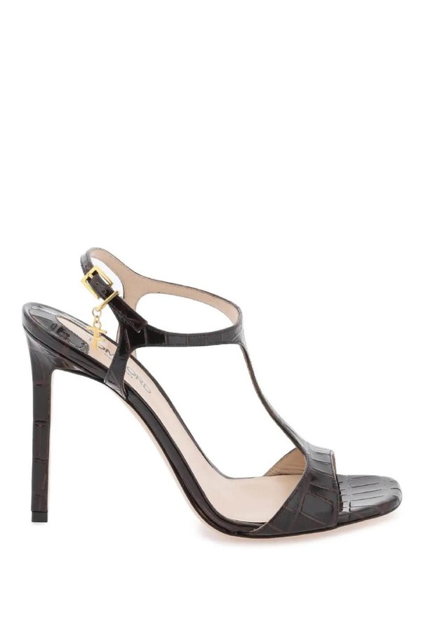 TOM FORD - 샌들/뮬/슬리퍼 - 톰포드 여성 샌들 angelina sandals in croco embossed glossy leather NB02