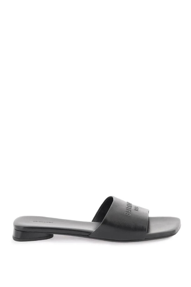 BALENCIAGA - 샌들/뮬/슬리퍼 - 발렌시아가 여성 샌들  free duty slides NB02