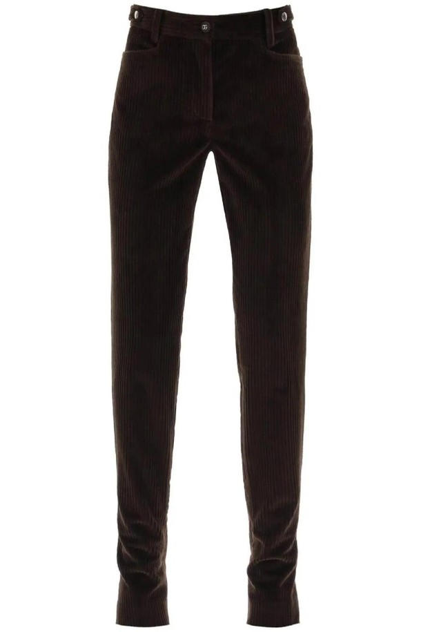 DOLCE & GABBANA - 스커트/팬츠 - 돌체앤가바나 여성 바지 bell bottom corduroy pants NB02