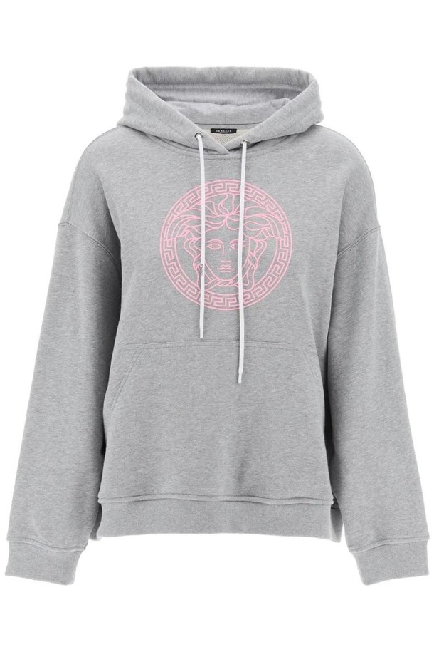 VERSACE - 긴팔티셔츠 - 베르사체 여성 맨투맨 후드 hooded sweatshirt with NB02