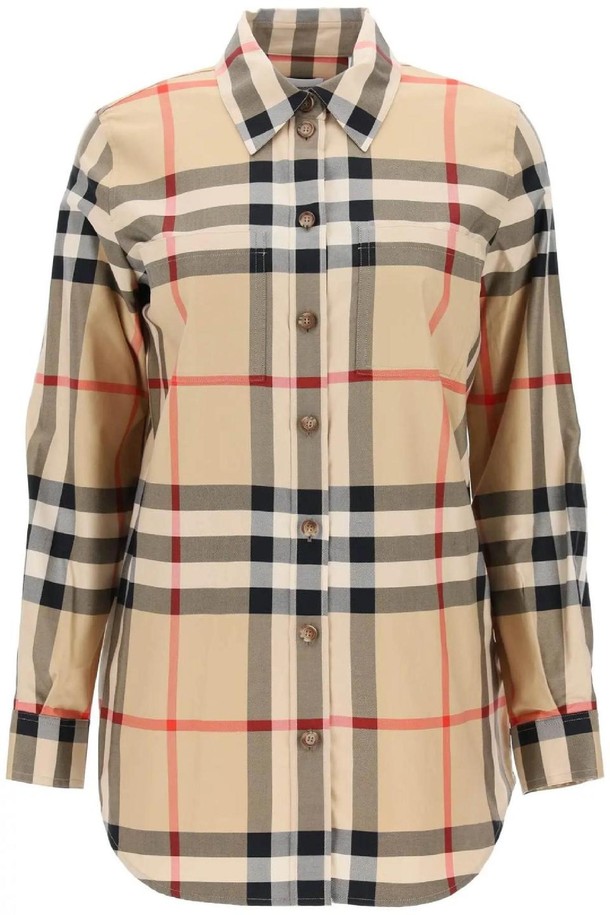 BURBERRY - 블라우스/셔츠 - 버버리 여성 셔츠 블라우스 paola check shirt NB02