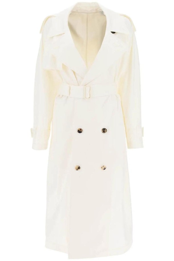 BURBERRY - 코트 - 버버리 여성 트렌치코트 silk trench coat NB02