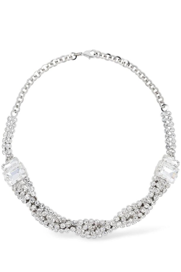 ALESSANDRA RICH - 목걸이 - 알렉산드라리치 여성 목걸이 Crystal braid collar necklace NB01